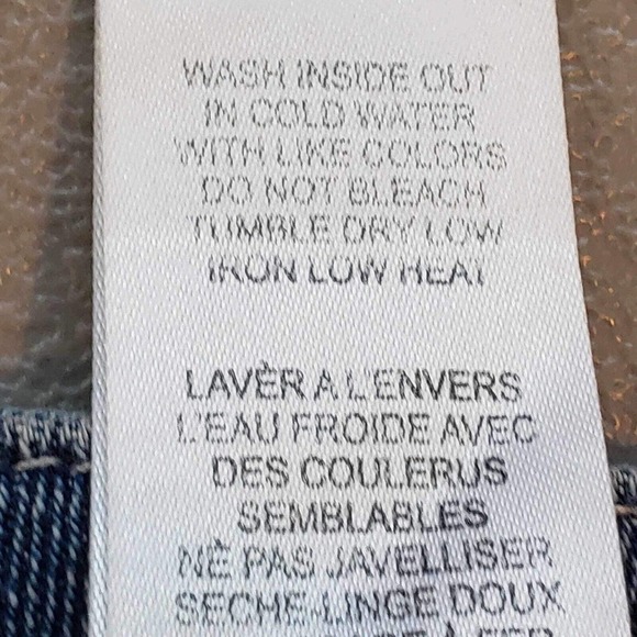 Good American Good Legs Crop Women's Size 6 Medium Wash Skinny Distressed New - Picture 12 of 14